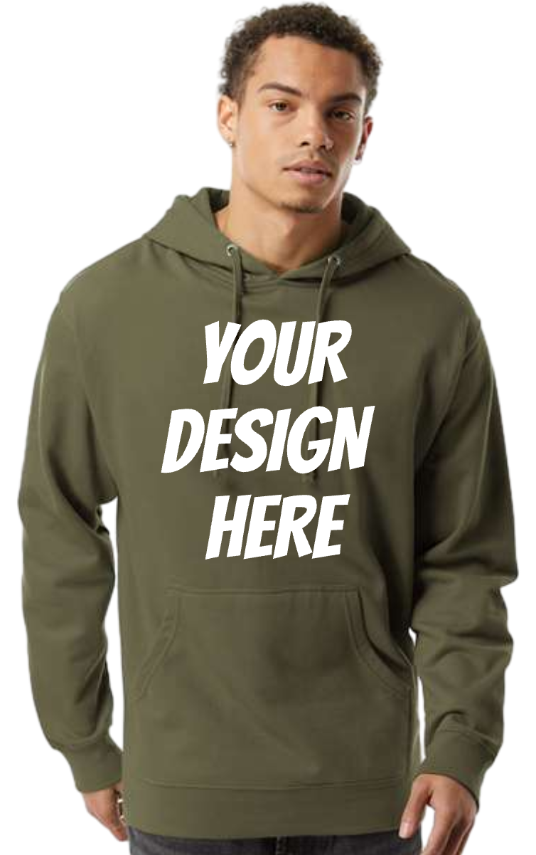 Midweight Hooded Sweatshirt