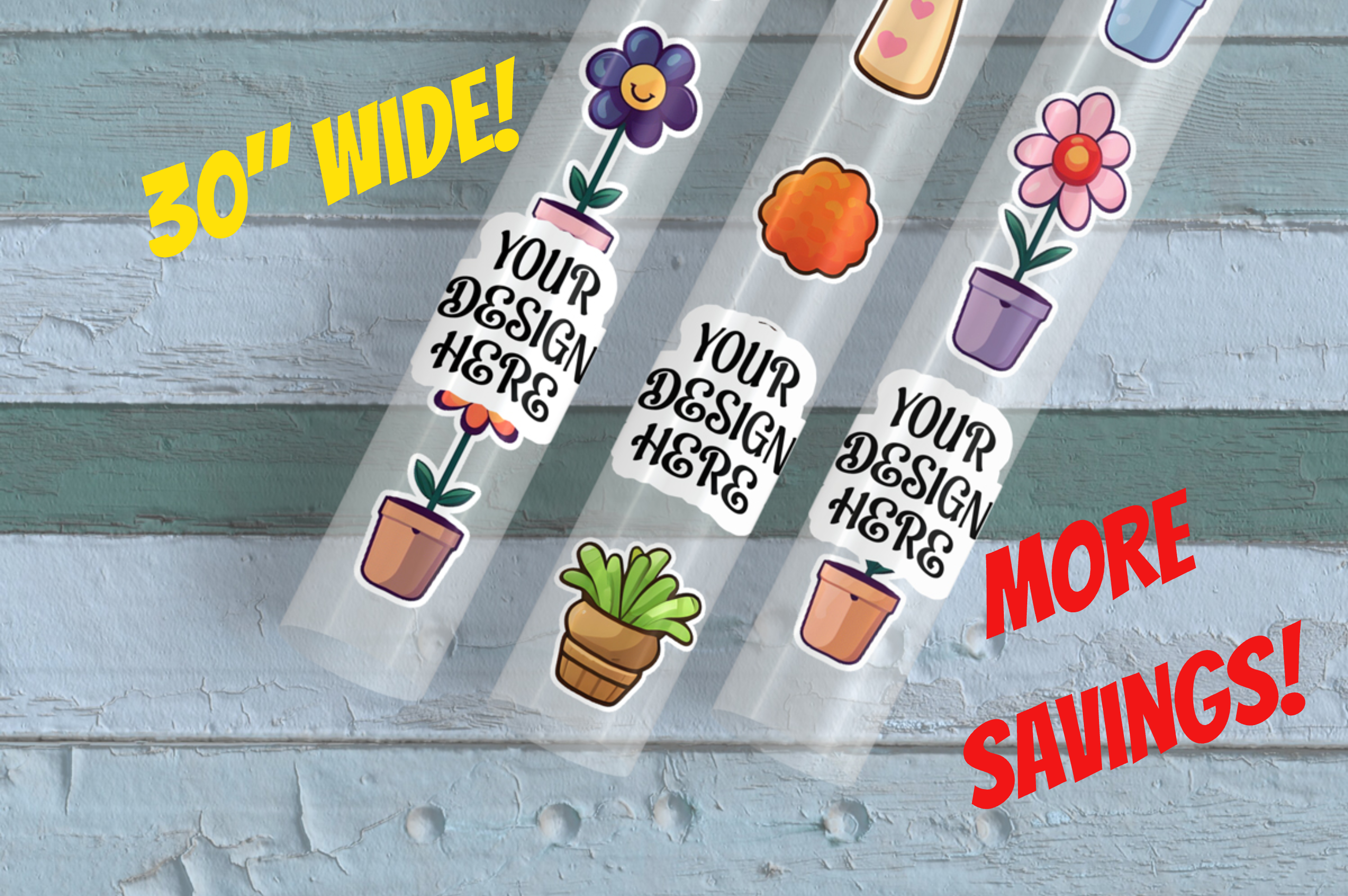 Build A DTF Gang Sheet - (30 Inches Wide)