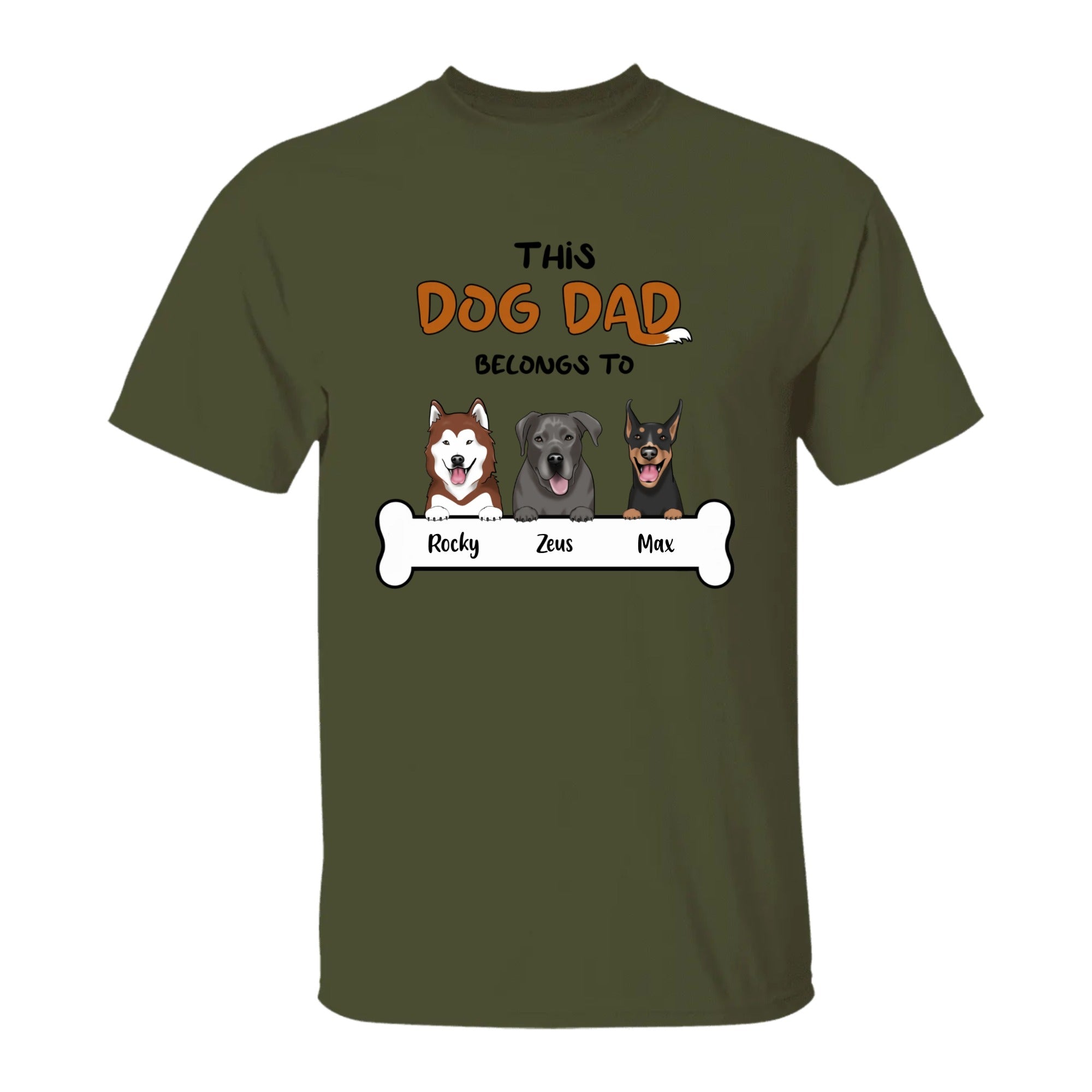 Dog Dad - Custom - Tee